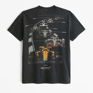 NWT Abercrombie McLaren Graphic Tee
